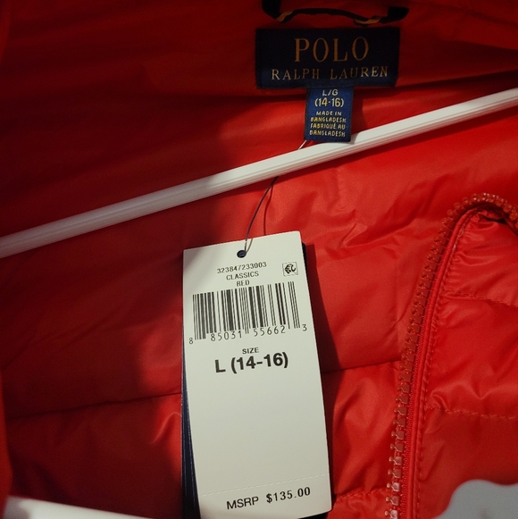 Polo Ralph Lauren Red Jacket